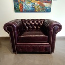 Sillón Chesterfield tres cuerpos